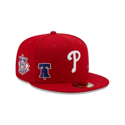 Philadelphia Phillies Gorra | New Era MLB Multi 59fifty Fitted Cap Mexico - Rojos